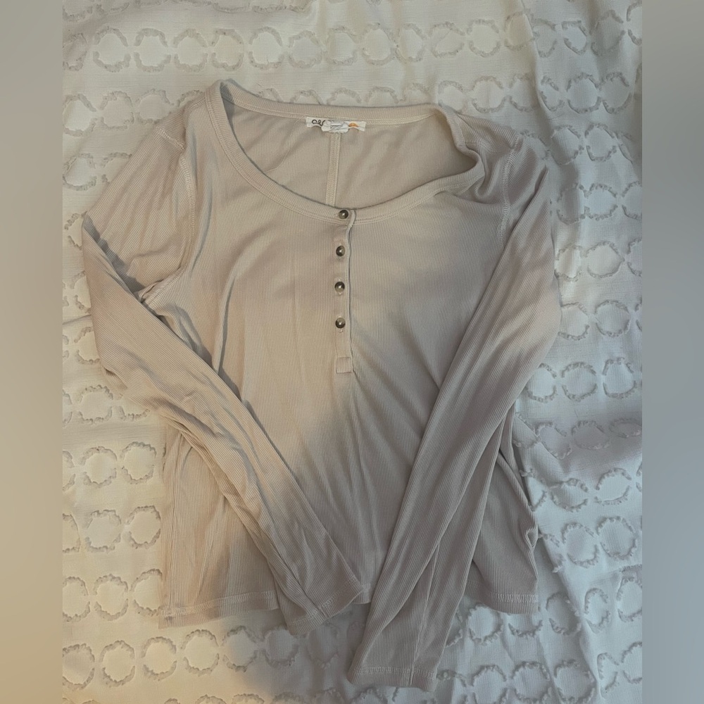 Tan long sleeve